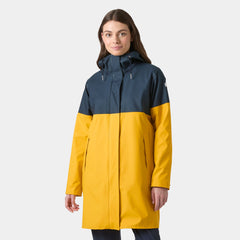 Women's Moss Block PU Raincoat
