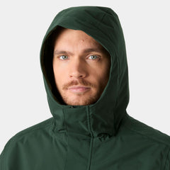 Men's Brussel Insulated Raincoat - 418 DARK JUNGLE