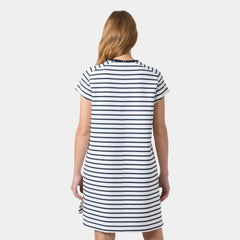 Women's Capri Dress - 001 WHITE NAVY