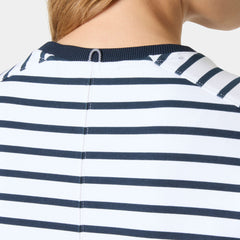 Women's Capri Dress - 001 WHITE NAVY