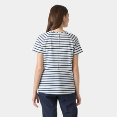 Women's Thalia T-Shirt - 001 WHITE NAVY