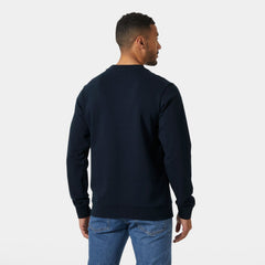 Men's HH Logo Crew Sweatshirt - 597 NAVY