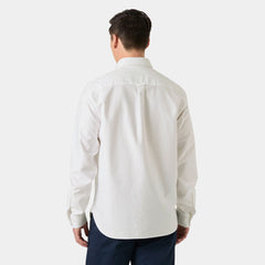 Men's Shore Long Sleeve Shirt - 001 WHITE