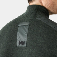 Men’s Afton Knitted Half-Zip - 418 DARK JUNGLE