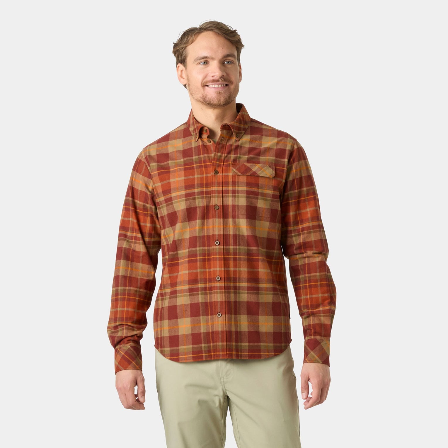 Men's Classic Check Long Sleeve Shirt