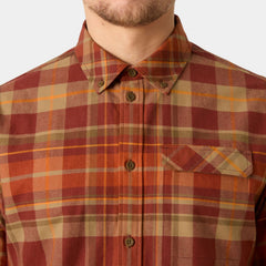 Men's Classic Check Long Sleeve Shirt - 301 IRON OXIDE