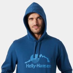 Men's Nord Graphic Pullover Hoodie - 608 DEEP FJORD