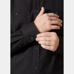 Men's Cotton Flannel Shirt - 980 EBONY