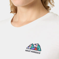 Women's Skog Graphic T-Shirt - 004 WHITE