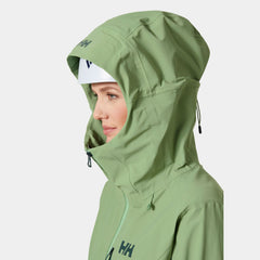 Women’s Verglas Backcountry Ski Shell Jacket - 406 JADE 20