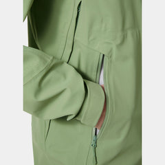 Women’s Verglas Backcountry Ski Shell Jacket - 406 JADE 20