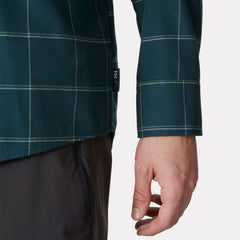 Men's Aker Flannel Long Sleeve Shirt - 489 CACTUS SIERRA PLAID
