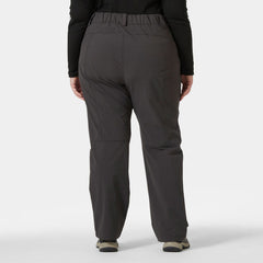 Women's Brona Softshell Plus Pants - 980 EBONY
