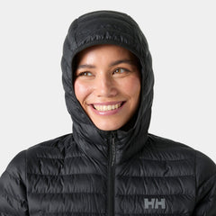 Women’s Sirdal Long Hooded Insulated Jacket - 990 BLACK