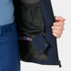 Men’s Alpha Long Insulated Jacket - 597 NAVY