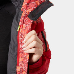 Women's Imperial Short Puffy Jacket - 162 RED
