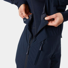 Women's Legendary Insulated Bib Pant - 597 NAVY