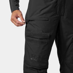 Men's Sogn Bib Cargo Ski Pants - 990 BLACK