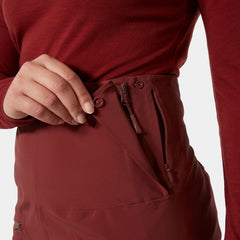 Women's Alphelia High Waist Insulated Pants - 180 MARS RED