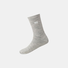 Everyday Wool Socks 2Pk - 949 GREY MELANGE