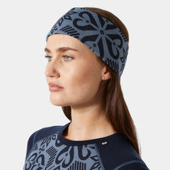 HH LIFA® Merino Headband - 597 NAVY NORDIC AOP