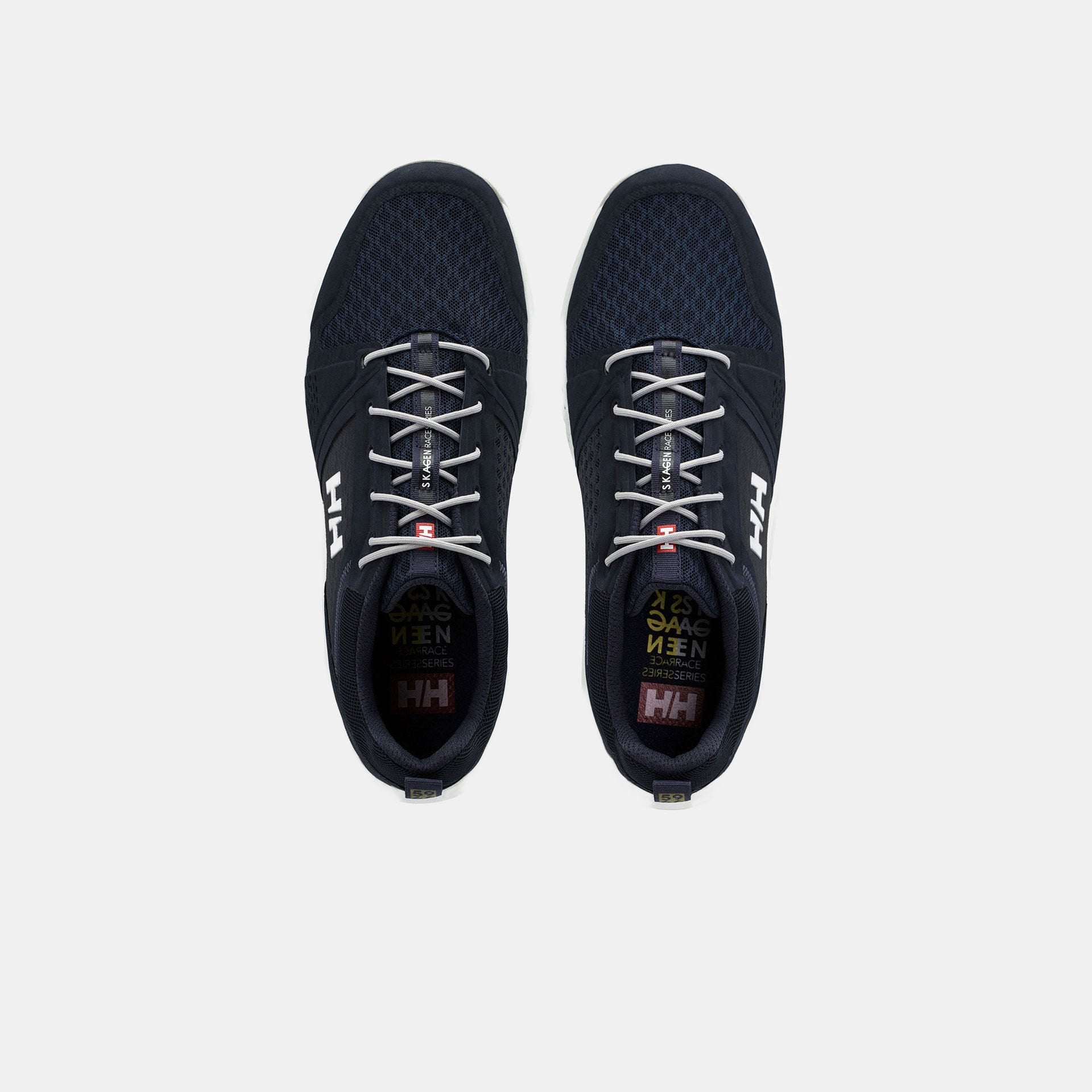 Men's Skagen F-1 Offshore Shoes - 597 NAVY / GRAPHITE BLUE / OFF