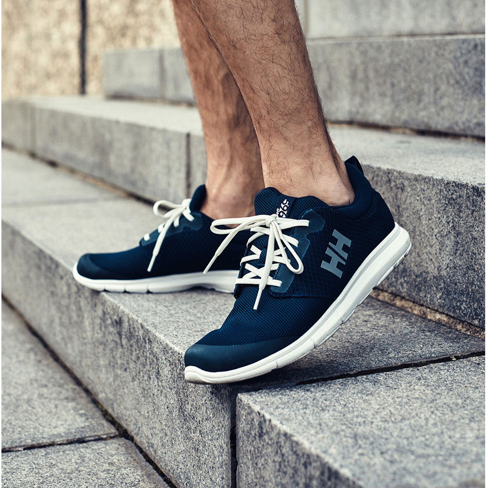 Men's Feathering Shoes - 597 NAVY / OFF WHITE