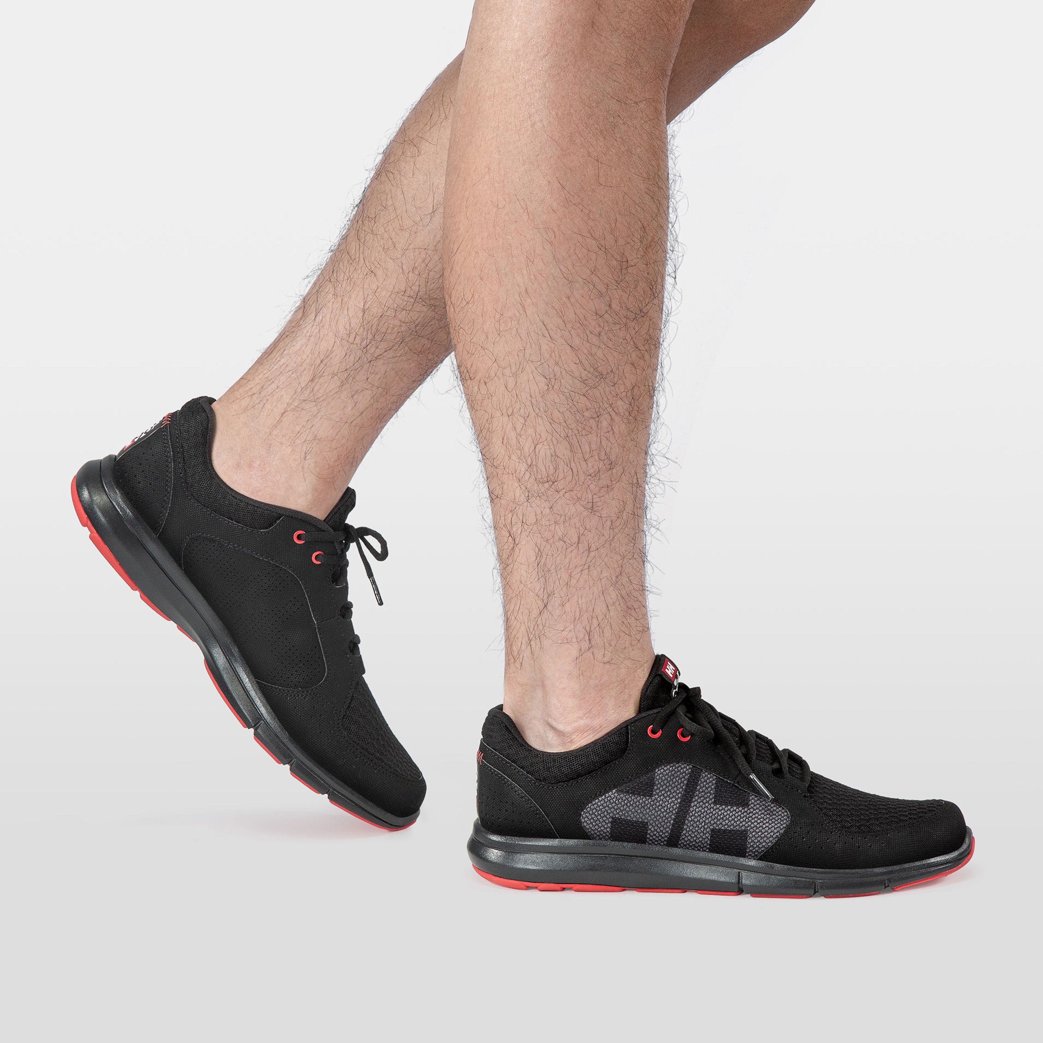 Men's Ahiga V4 HP Sneakers - 992 BLACK / ALERT RED