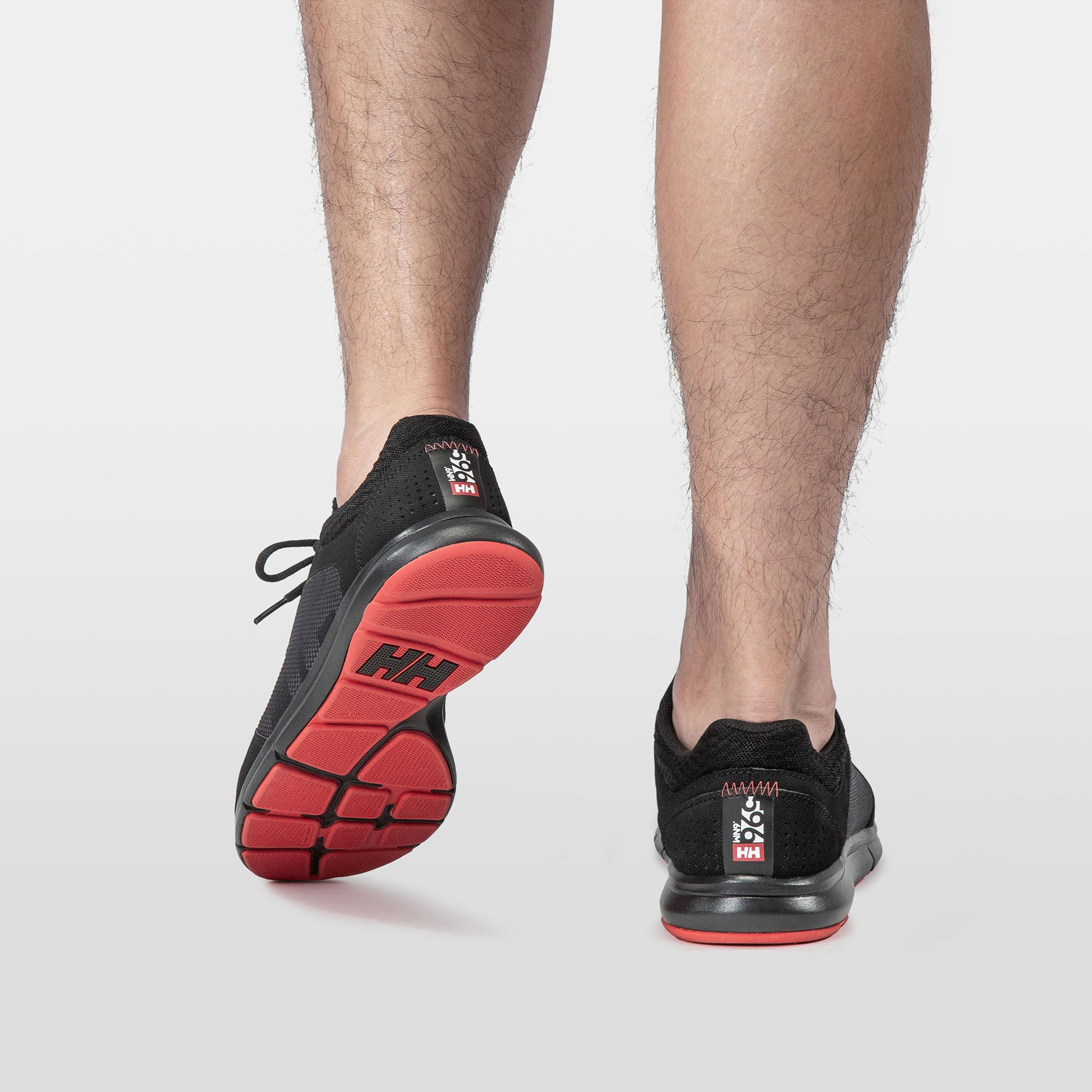 Men's Ahiga V4 HP Sneakers - 992 BLACK / ALERT RED