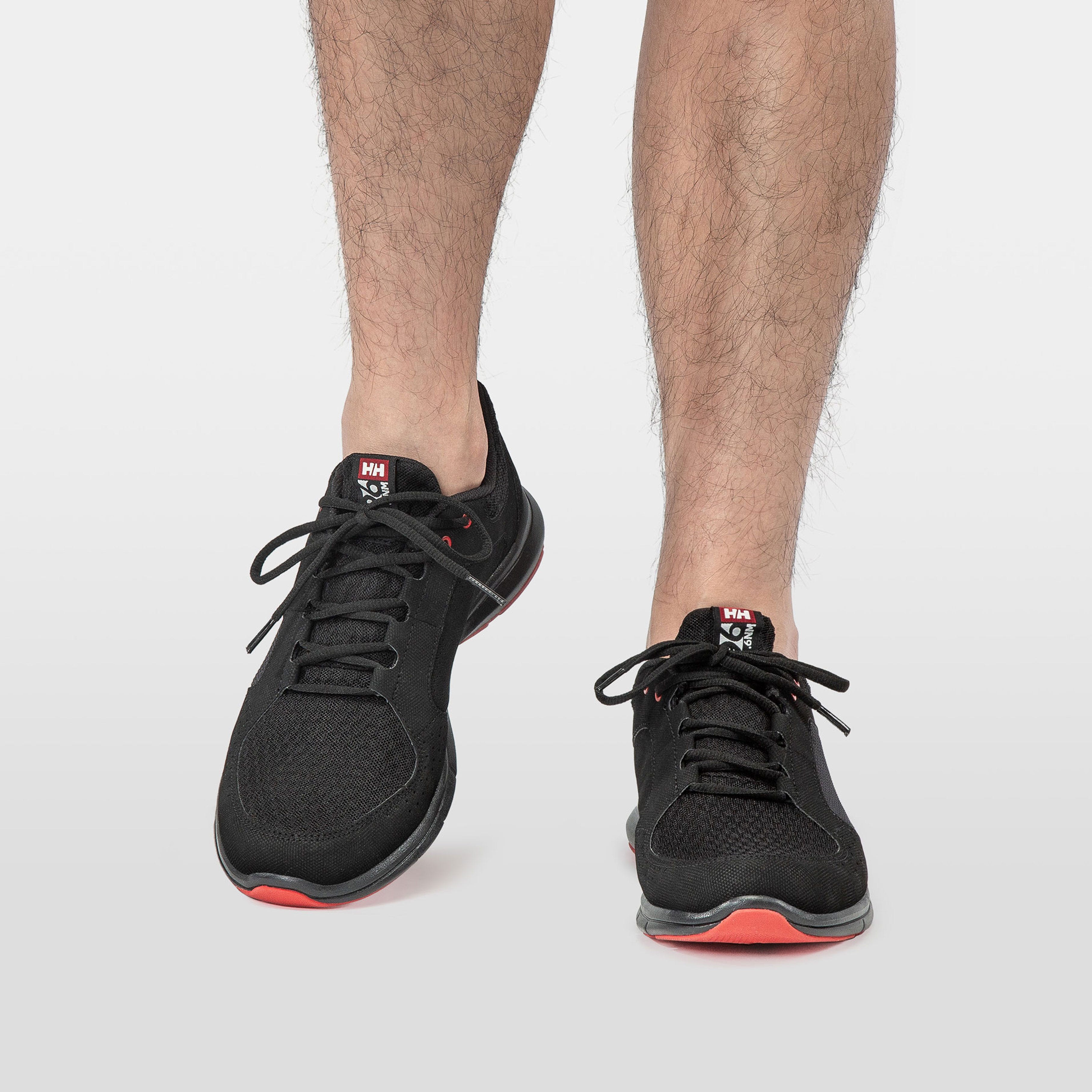 Men's Ahiga V4 HP Sneakers - 992 BLACK / ALERT RED