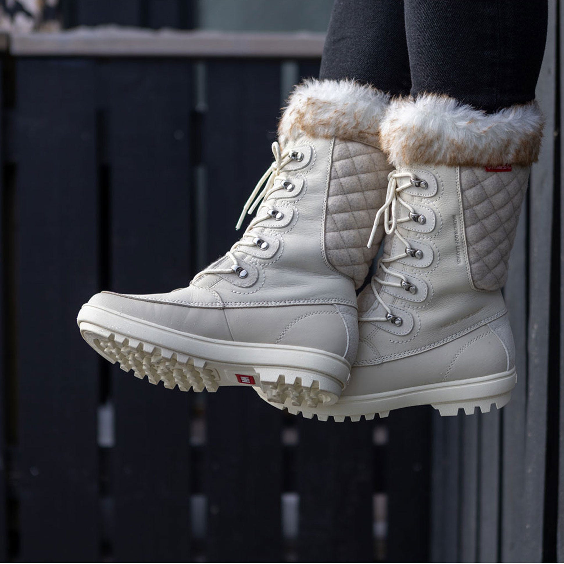 Women's Garibaldi Vl Insulated Winter Boots - 034 CREAM / SNOW