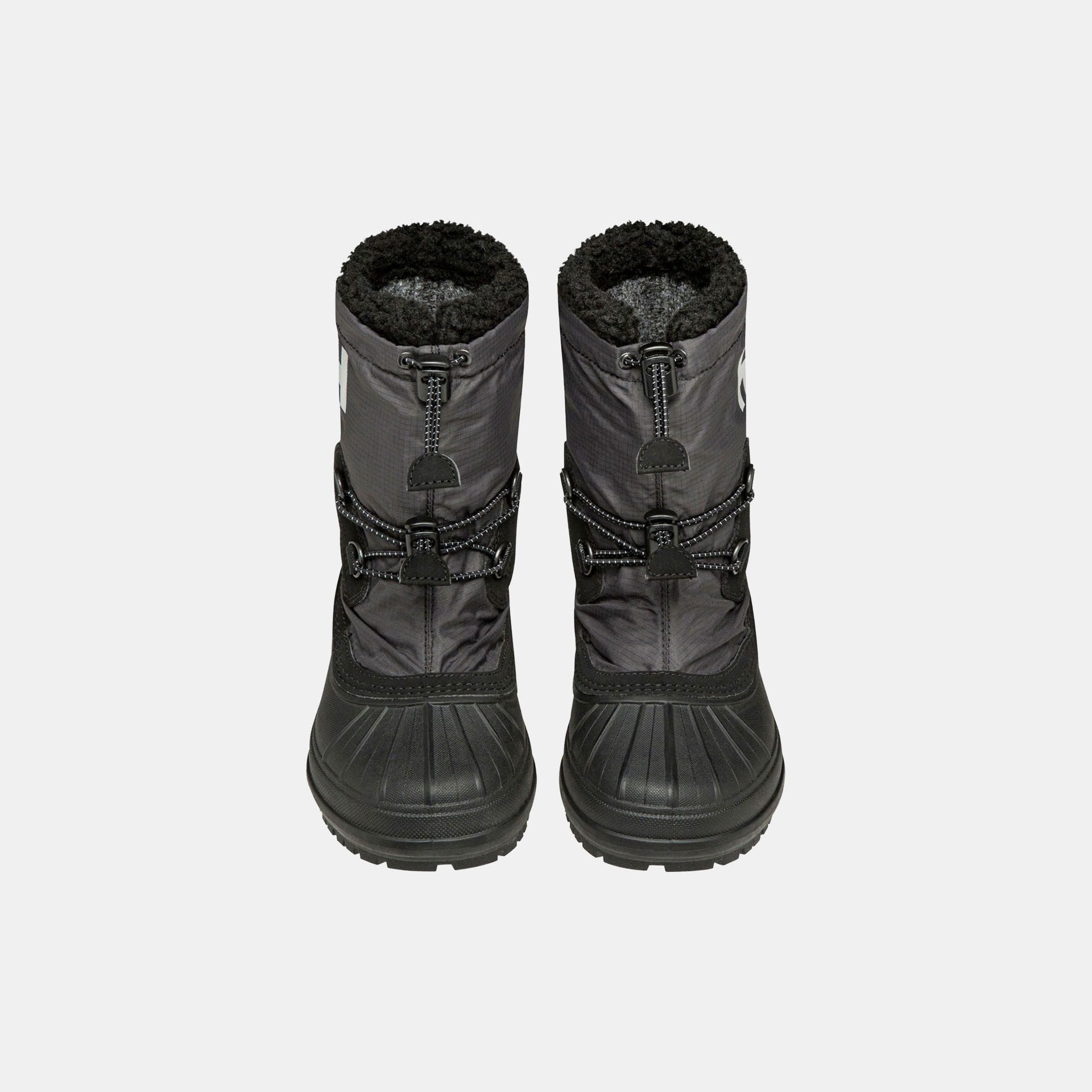 Kids' and Juniors' Varanger Insulated Boots - 990 BLACK / LIGHT CYAN