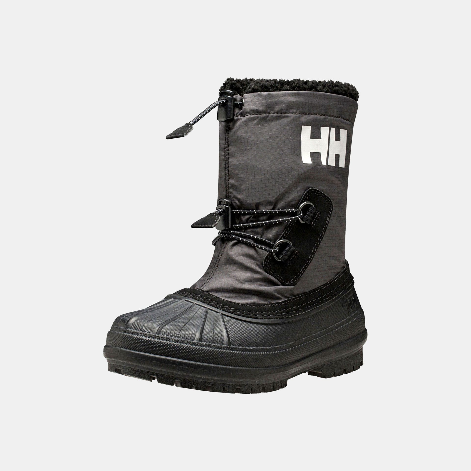Kids' and Juniors' Varanger Insulated Boots - 990 BLACK / LIGHT CYAN