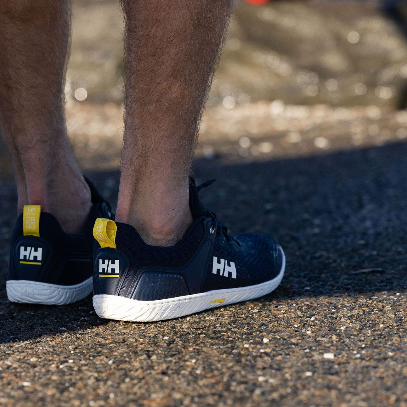 Men's HP Foil V2 Sailing Shoes - 980 EBONY / AZID LIME
