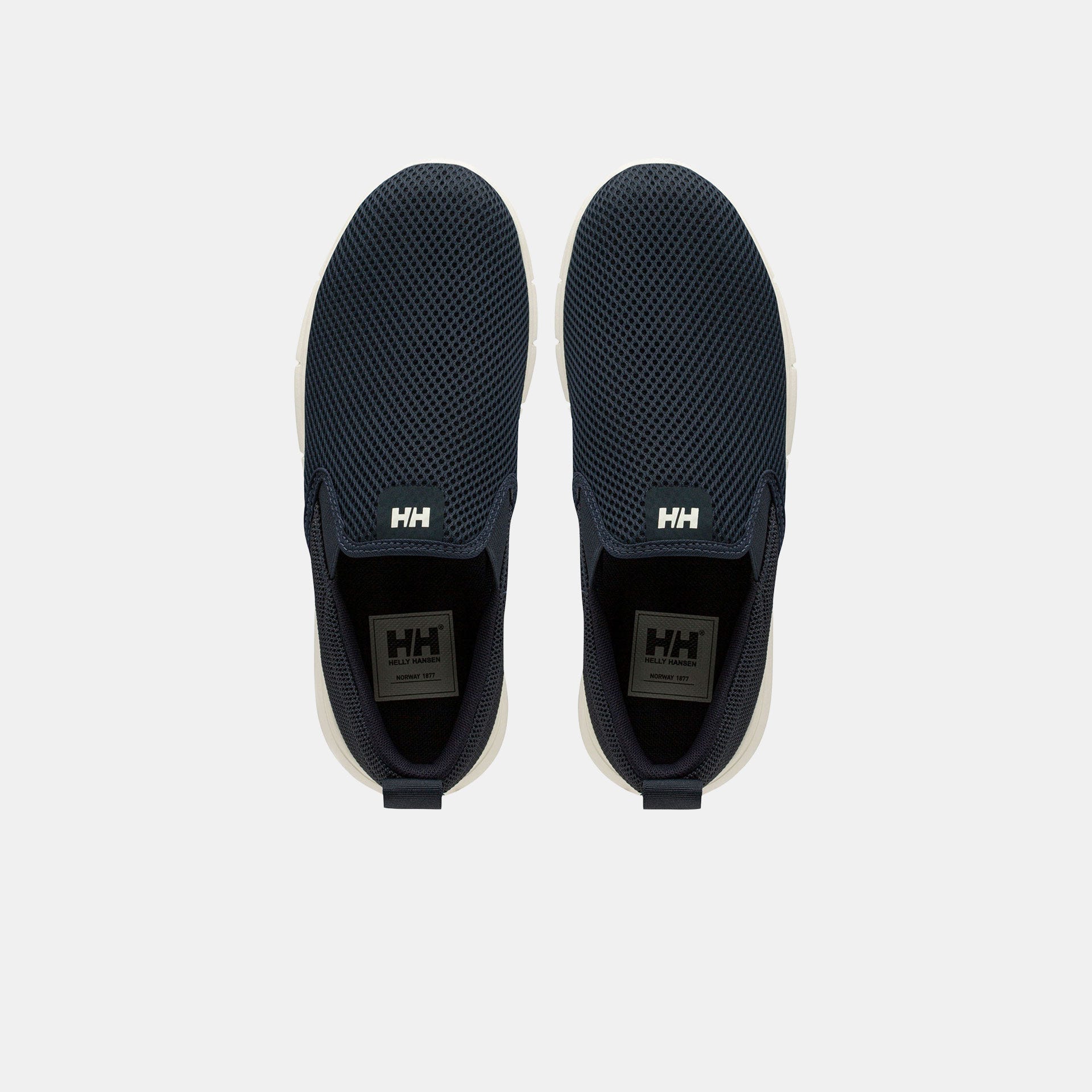 Women's Ahiga Slip-On Sailing Shoes - 597 NAVY / OFF WHITE