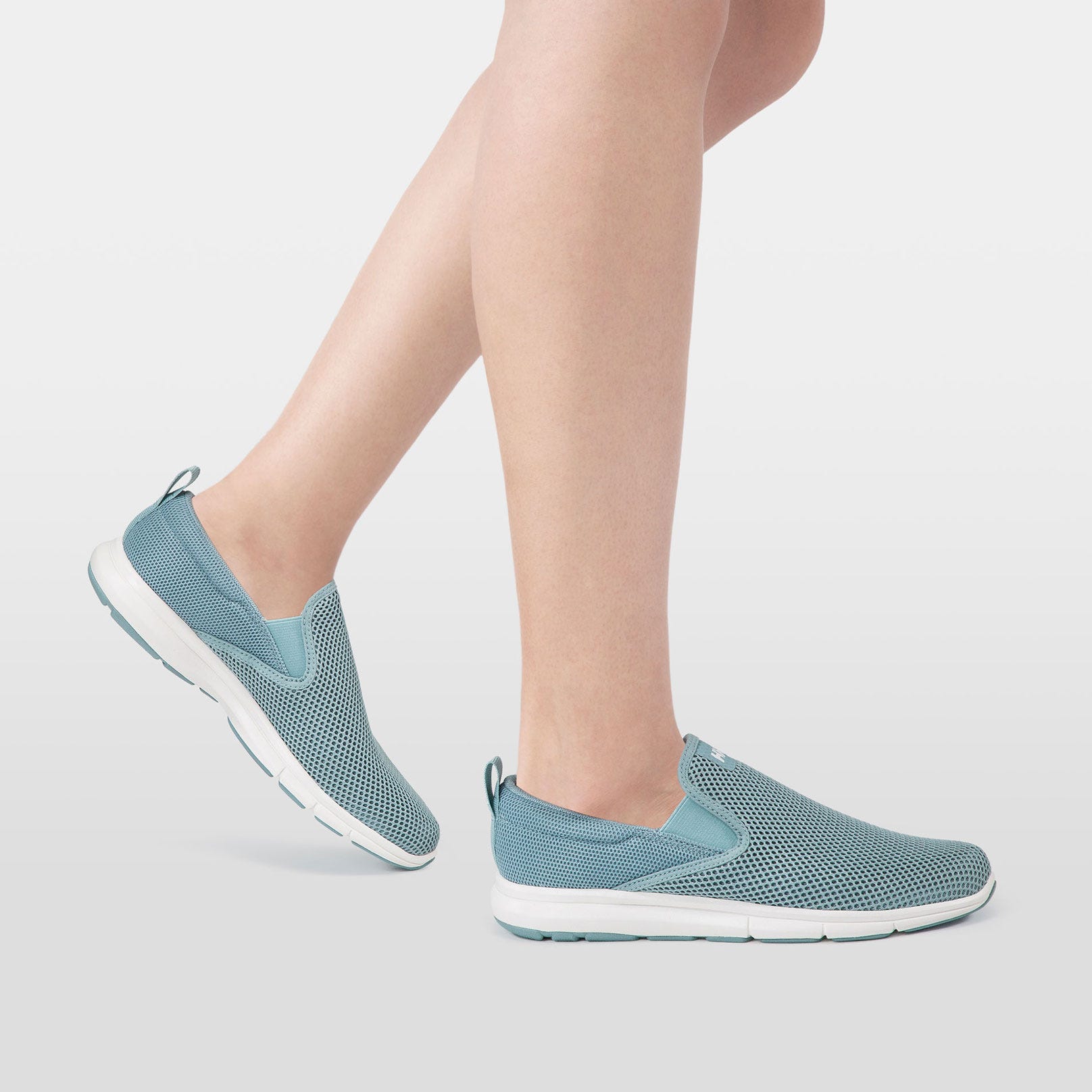 Women's Ahiga Slip-On Sailing Shoes - 612 SHADED BLUE