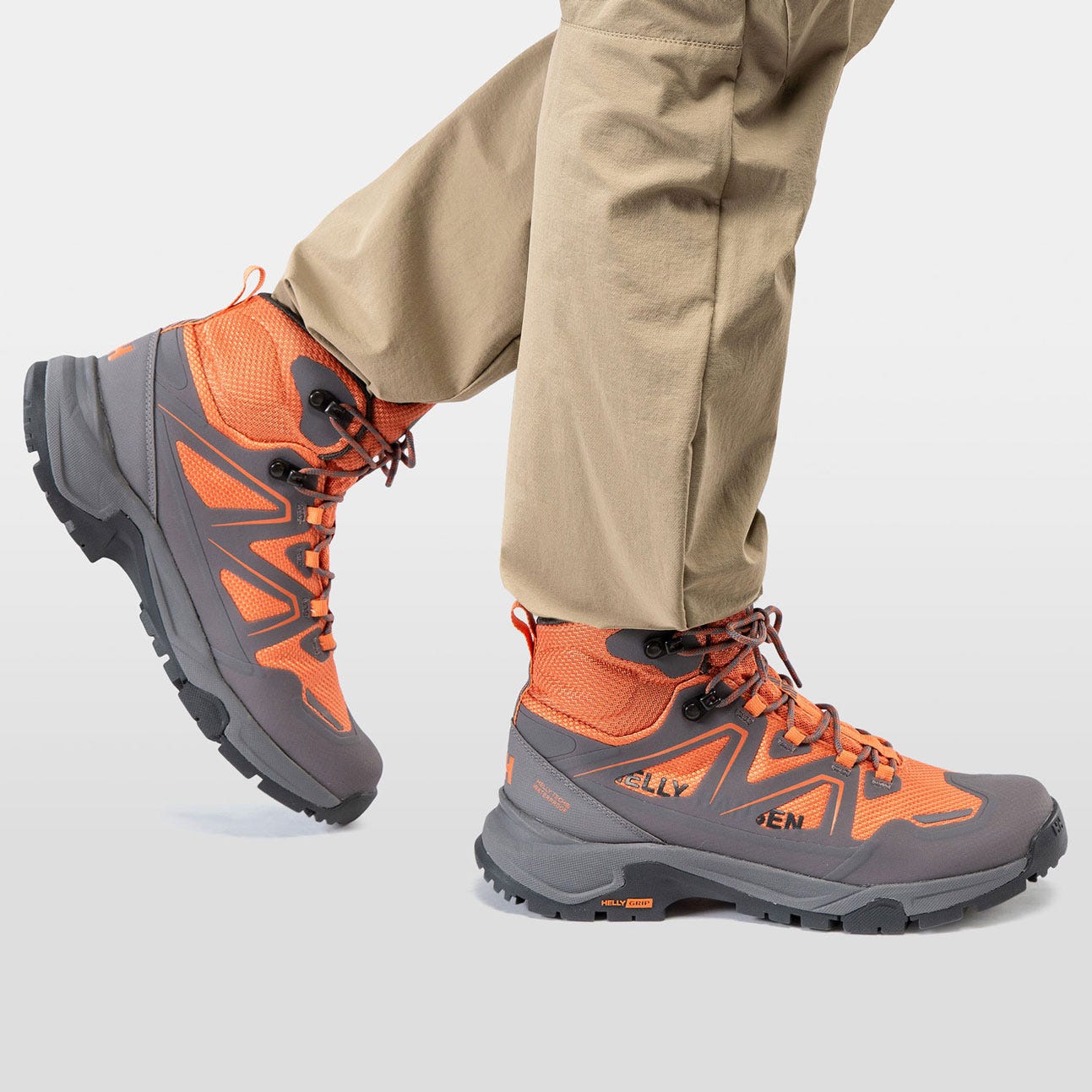 Women's Cascade HELLY TECH® Waterproof Mid Cut Hiking Boots - 304 BONFIRE