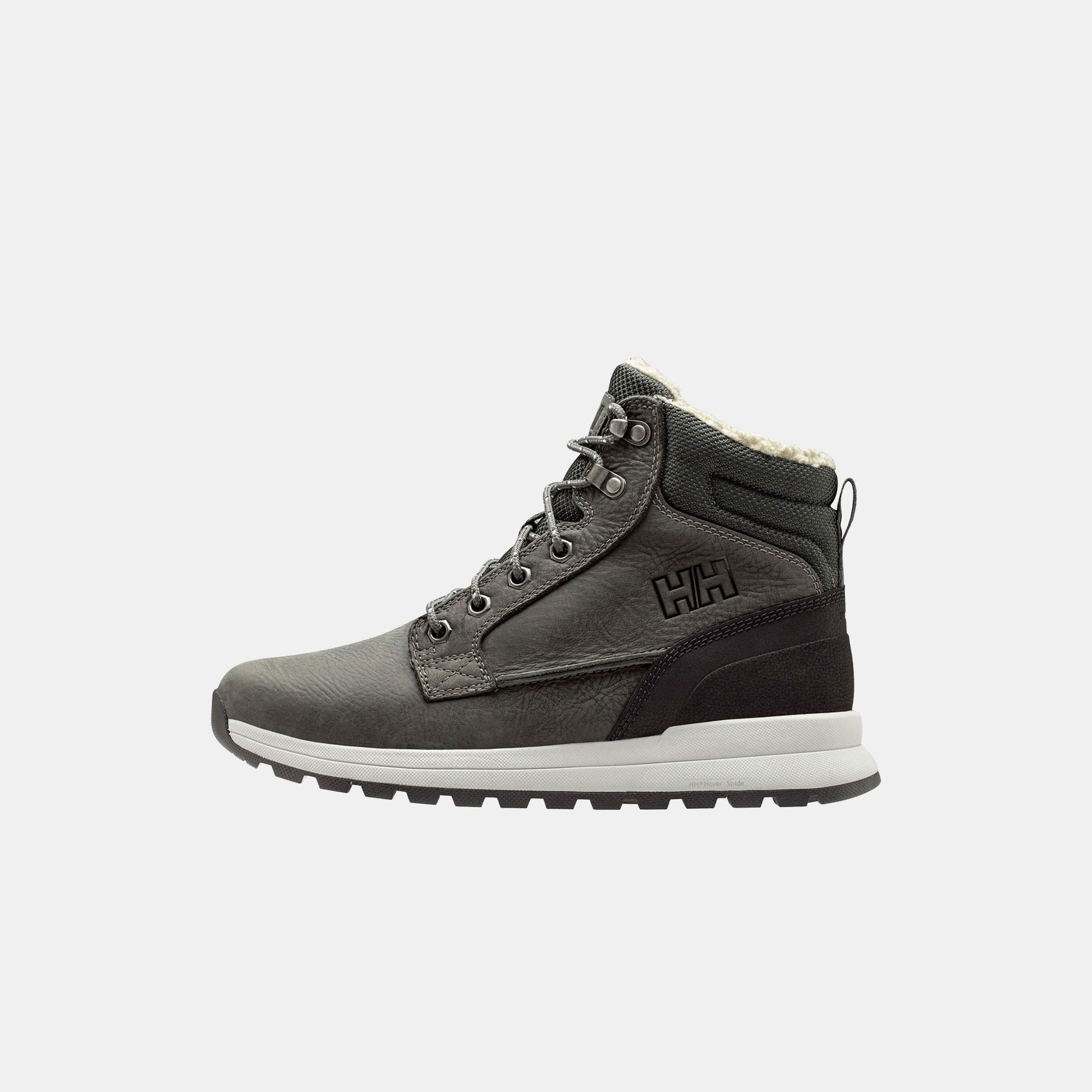 Men's Kelvin Lx Waterproof Leather Boots - 482 BELUGA / MELLOW GREY
