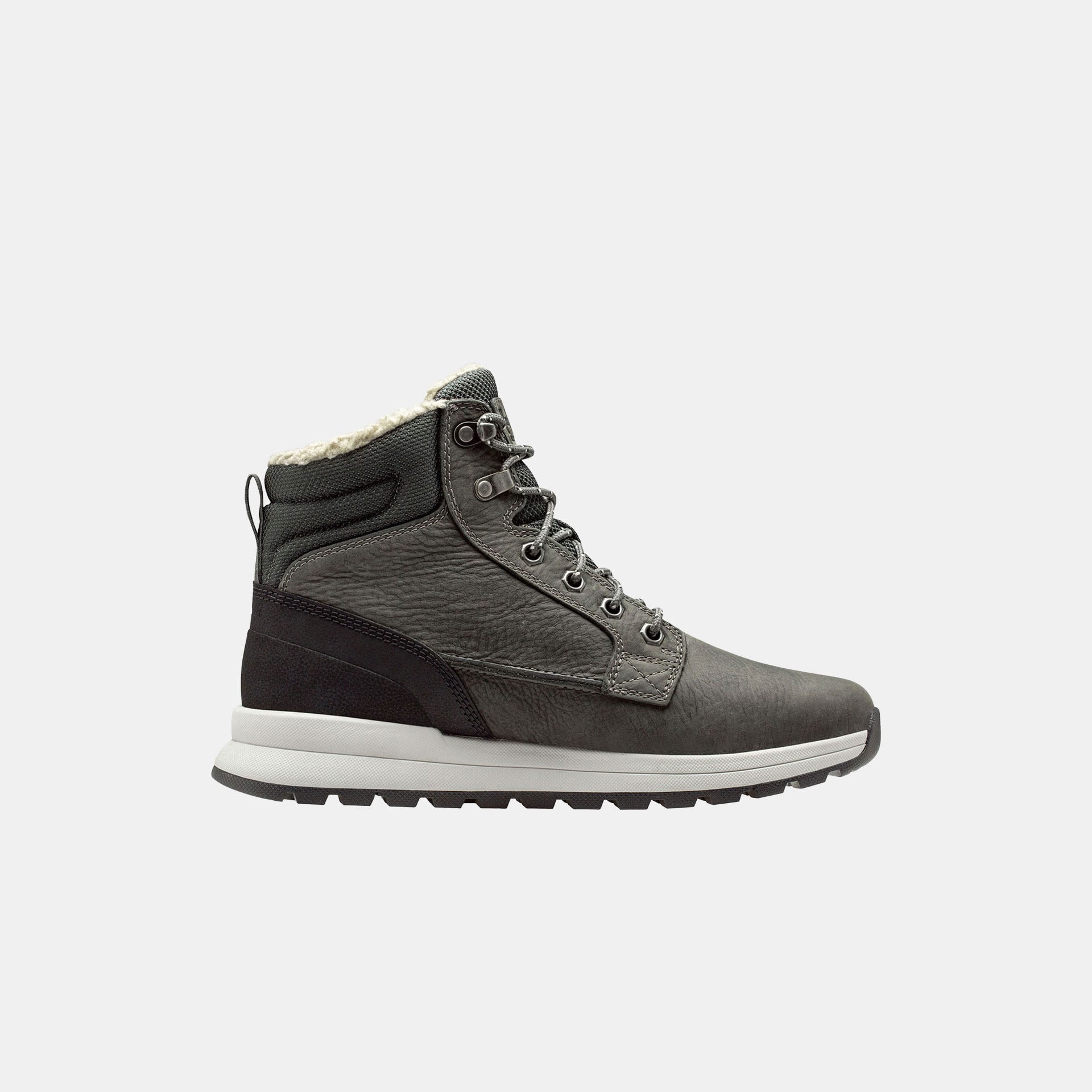 Men's Kelvin Lx Waterproof Leather Boots - 482 BELUGA / MELLOW GREY