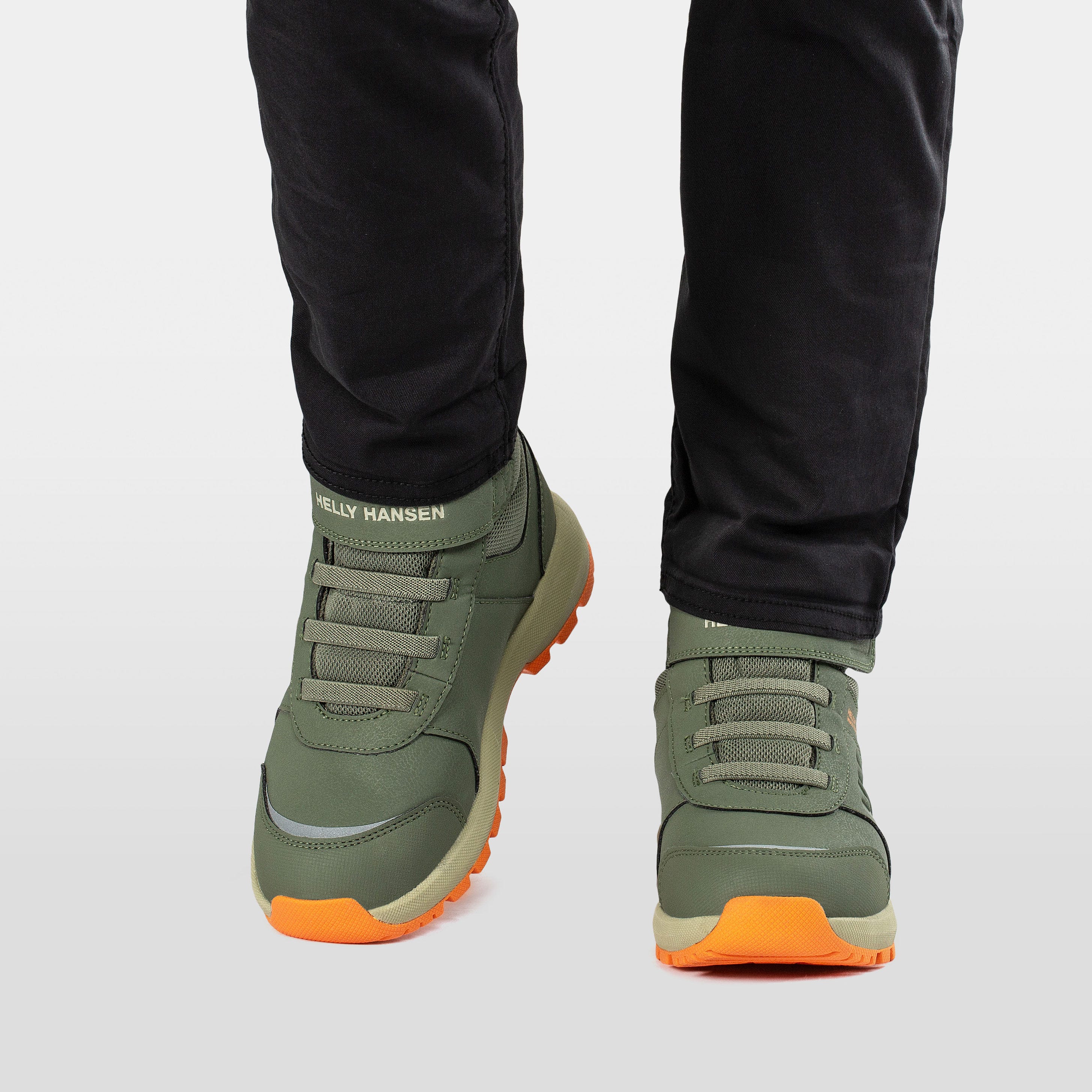Juniors' And Kids' Shelter HELLY TECH® Waterproof Boots - 421 LAV GREEN / BELUGA