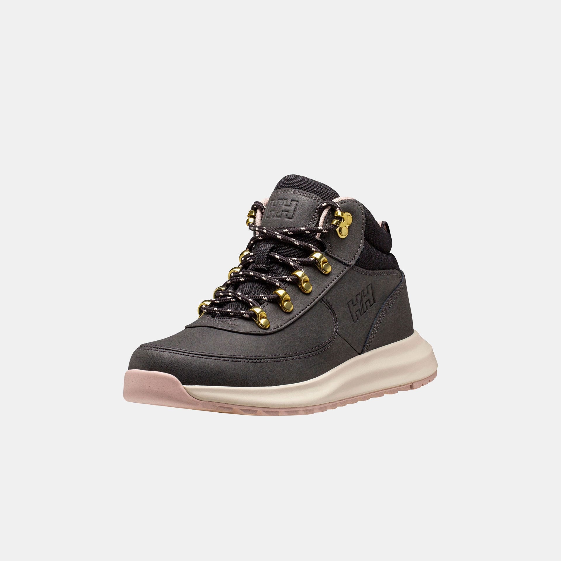 Women's Forest Evo Leather Shoes - 990 BLACK / ROSE SMOKE