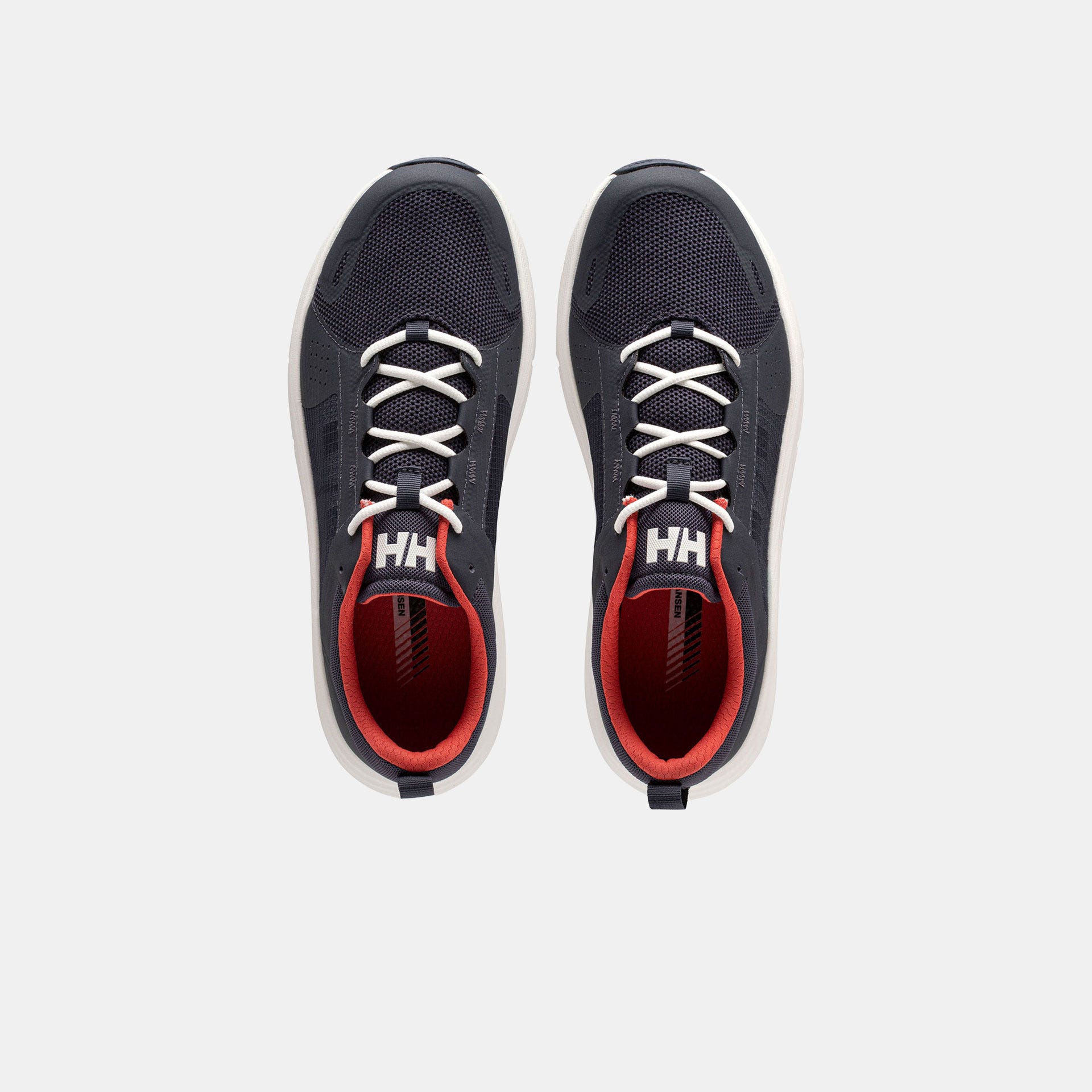 Men's HP Ahiga Evo 5 Marine Lifestyle Shoes - 597 NAVY / ALERT RED