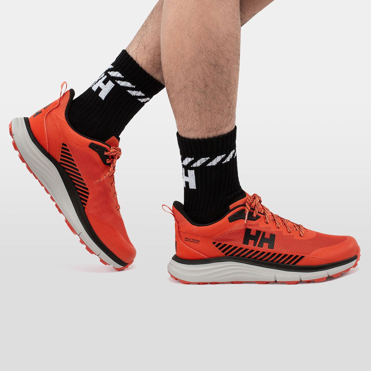 Men's Stega HELLY TECH® Waterproof Hiking Shoes - 300 PATROL ORANGE