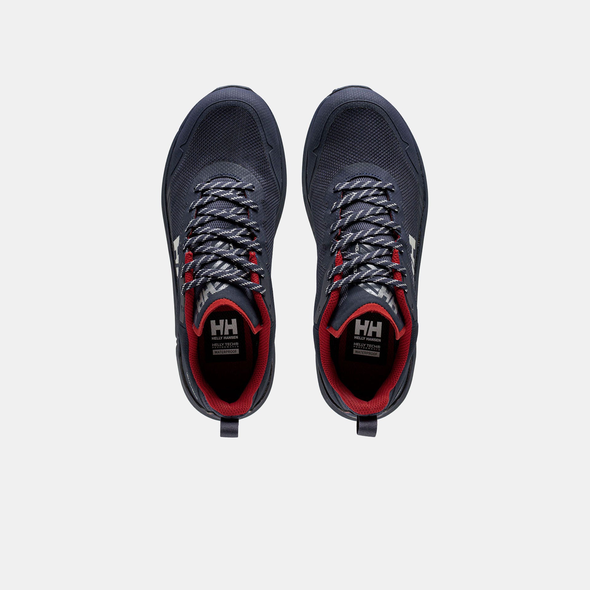 Men's Stega HELLY TECH® Waterproof Hiking Shoes - 597 NAVY / SNOW