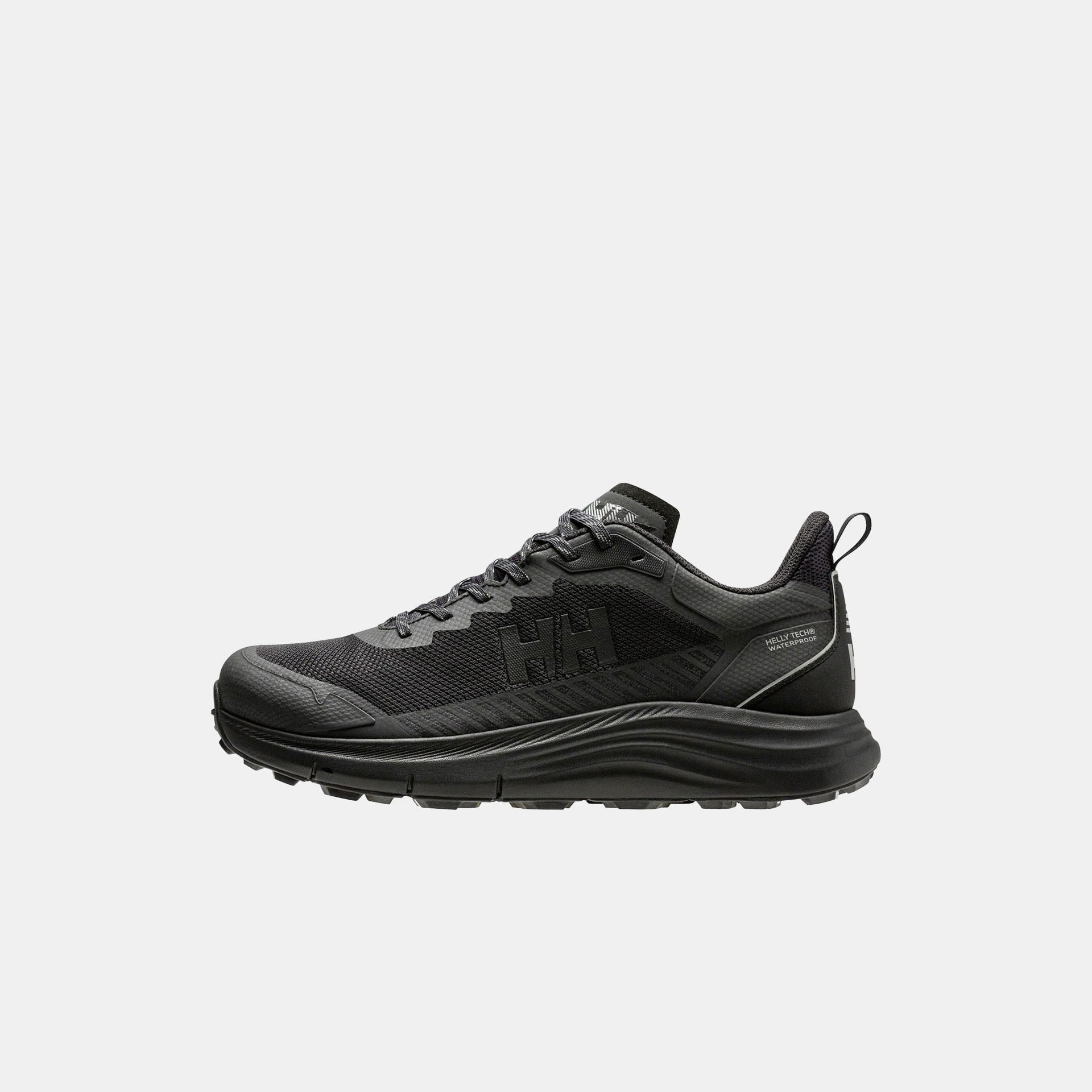 Men's Stega HELLY TECH® Waterproof Hiking Shoes - 990 BLACK / NEW LIGHT GREY