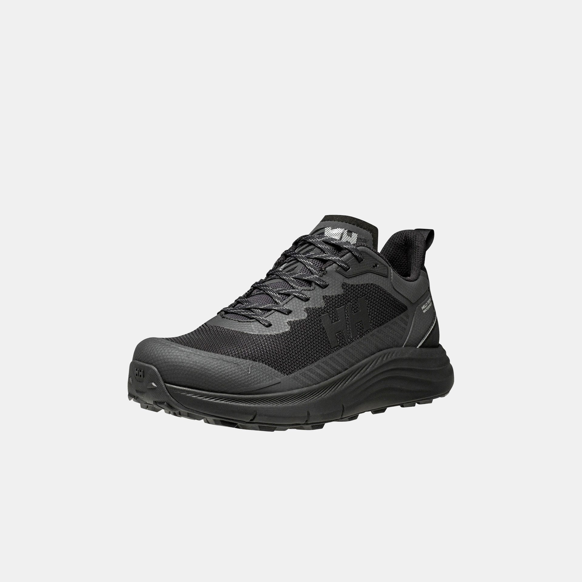 Men's Stega HELLY TECH® Waterproof Hiking Shoes - 990 BLACK / NEW LIGHT GREY
