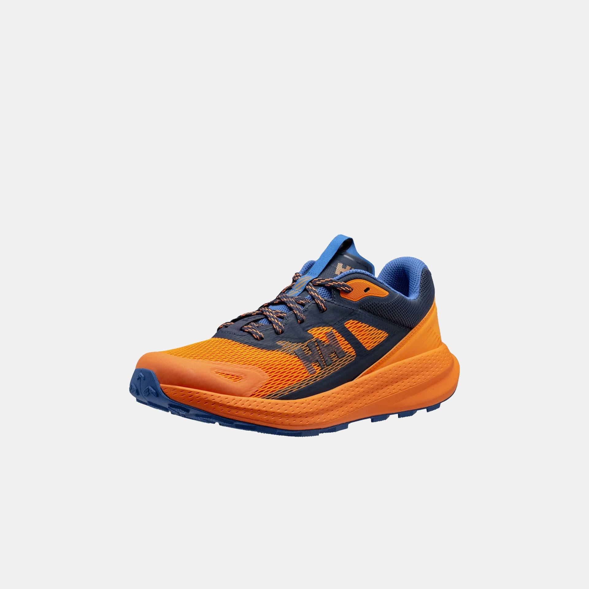 Men's Skyhawk Trail Running Shoes - 322 PAPAYA / EVENING BLUE
