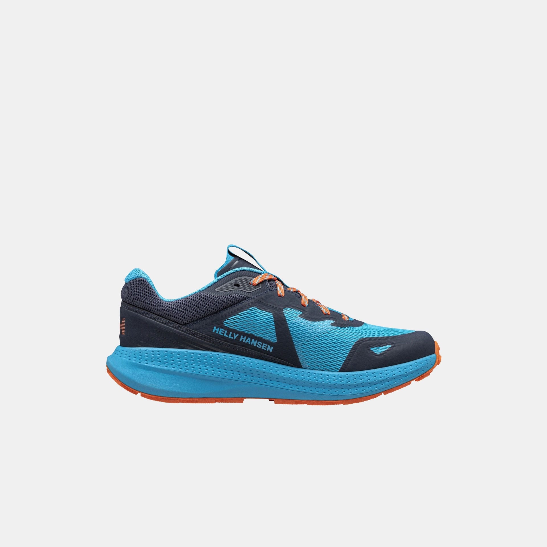 Men's Skyhawk Trail Running Shoes - 645 CYAN / BONFIRE