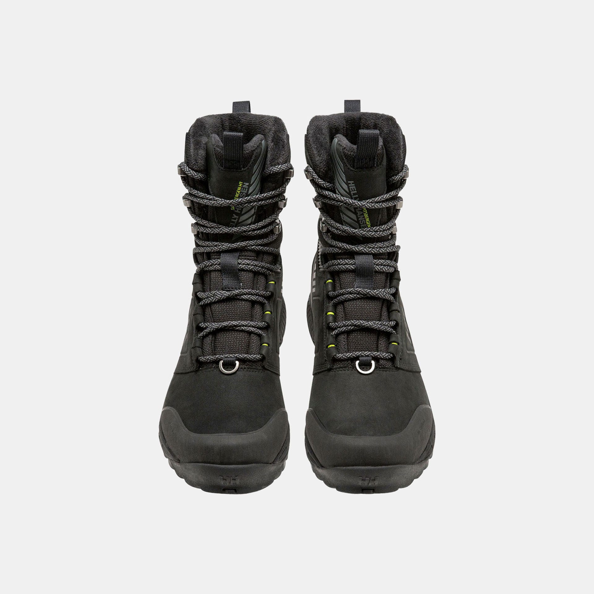 Men's Spitsbergen PrimaLoft® HELLY TECH® Winter Boots - 990 BLACK / LIME