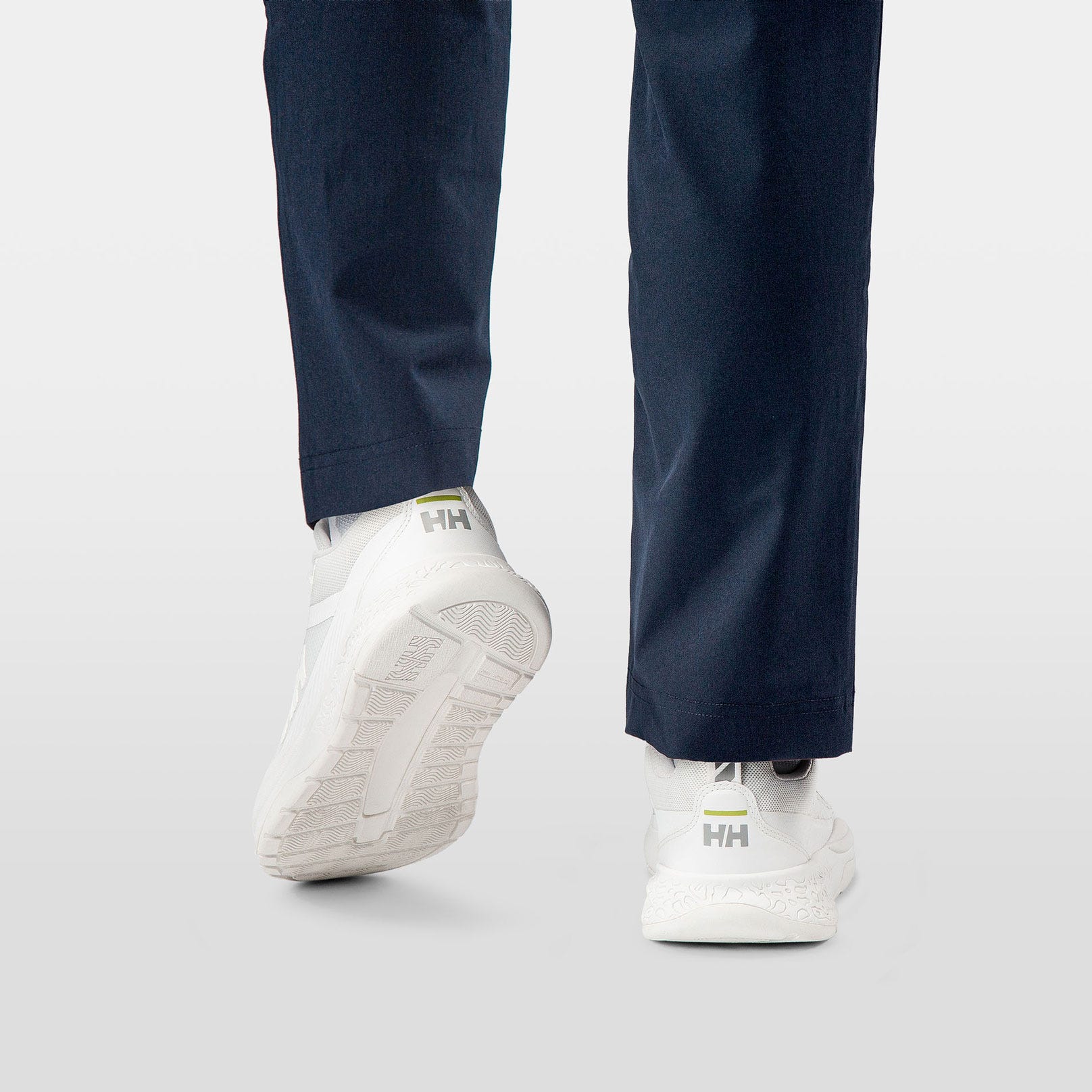 Women's Crew Low Sailing Shoes - 011 OFF WHITE / BLACK
